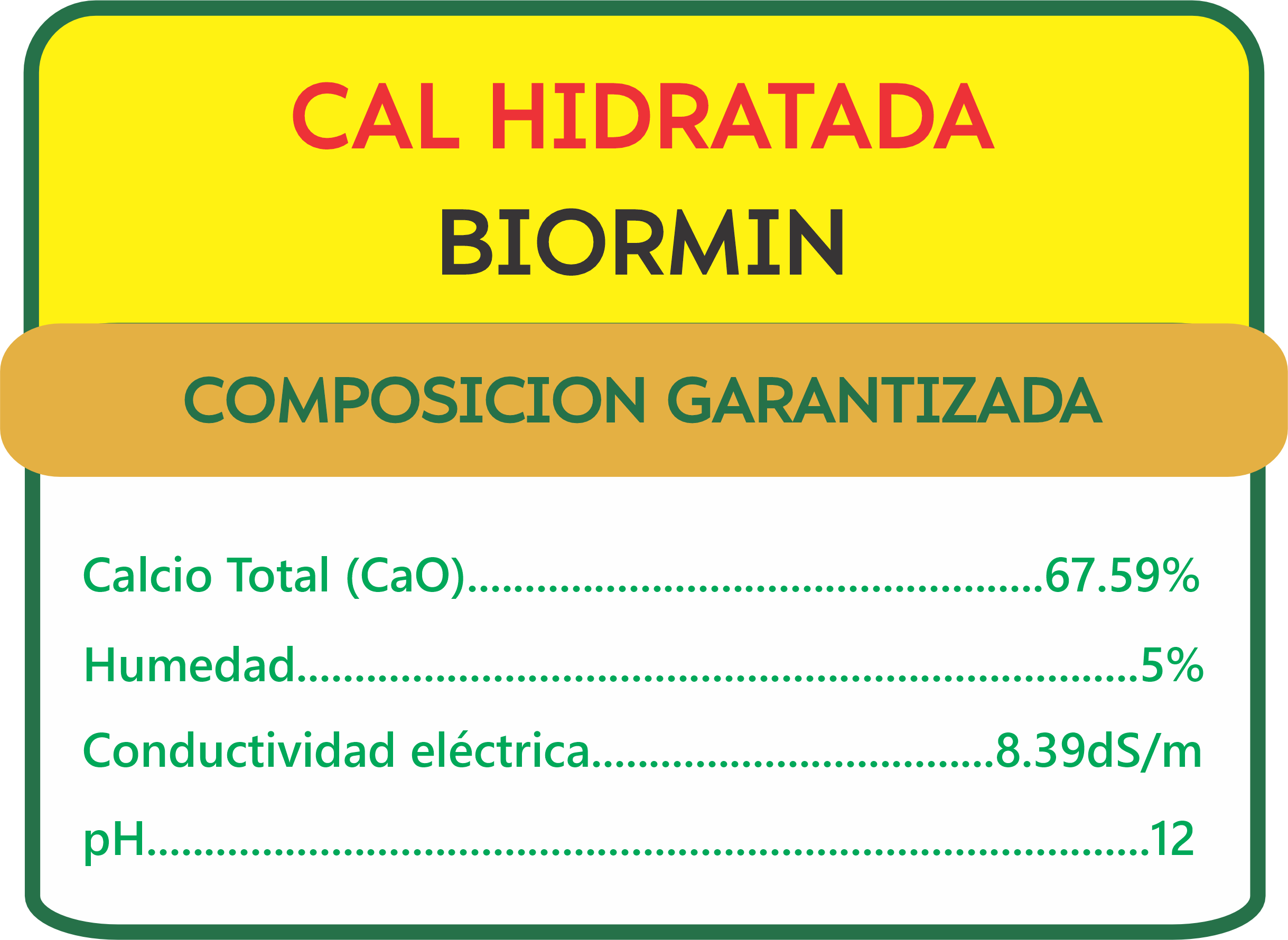 ¿QUÉ ES LA CAL HIDRATADA? - Abonos Biormin