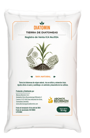 Diatomin - Tierra de Diatomeas 10kg - Abonos Biormin
