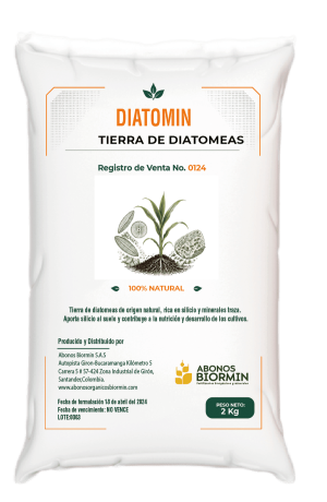 Diatomin - Tierra de Diatomeas 2kg - Abonos Biormin